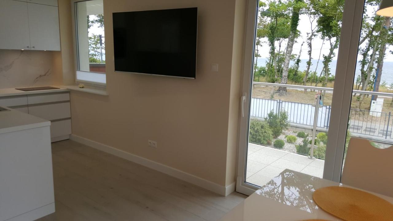 Ferienwohnung Z Widokiem Na Morze Rewal Exterior foto